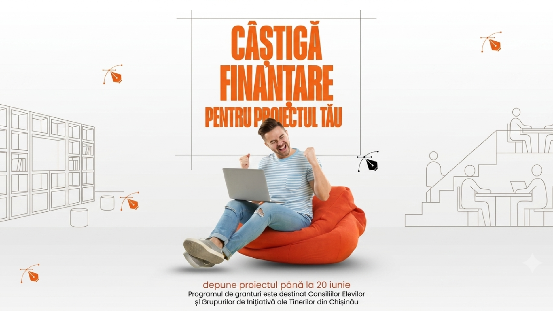 Proiecte pentru Consiliile Elevilor și Grupurile de Inițiativă ale tinerilor din Chișinău