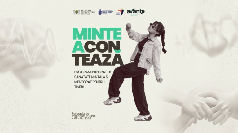 „Mintea Contează” – un program dedicat dezvoltării personale și sănătății mintale a tinerilor