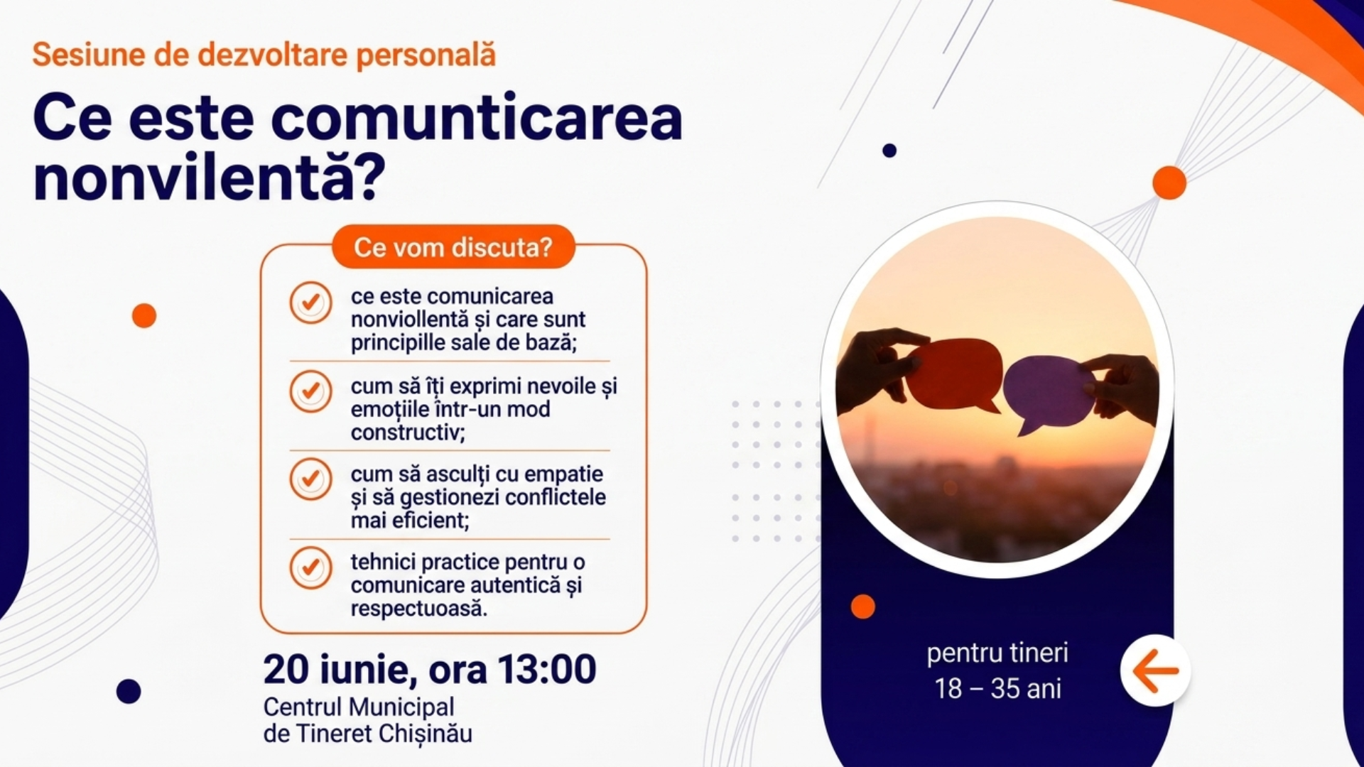 Comunicarea nonviolentă – cheia relațiilor bazate pe respect și înțelegere