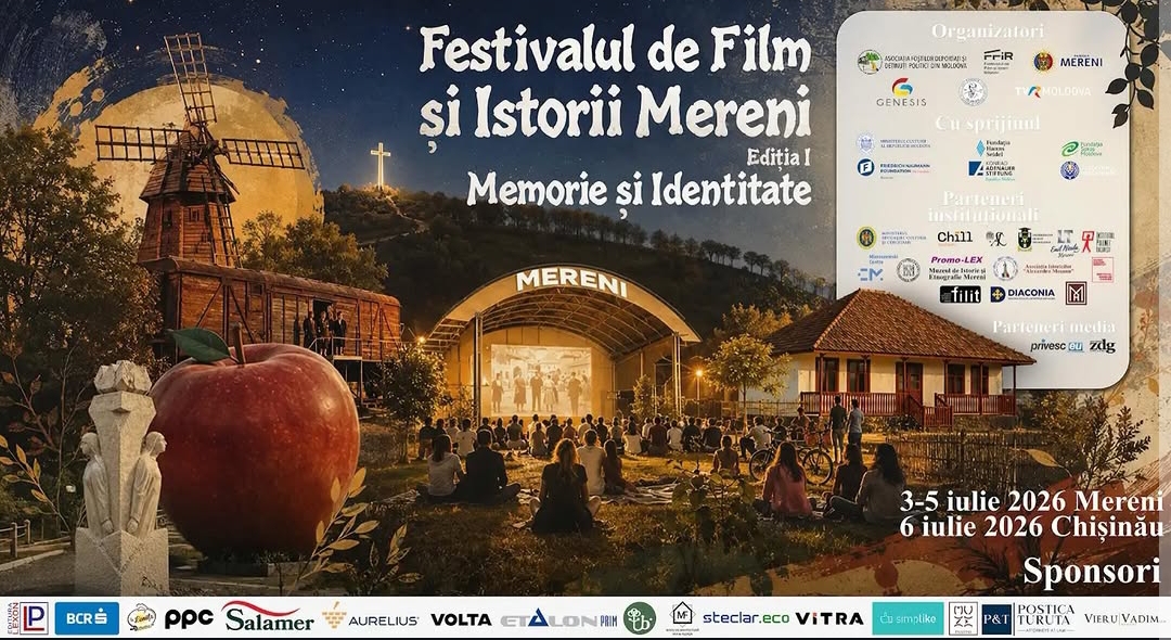 Festivalului de Film și Istorii Mereni la Chișinău. Află mai multe despre program