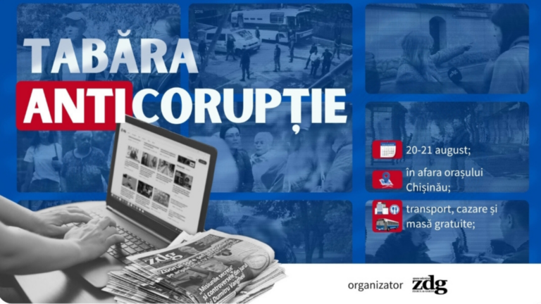Ziarul de Gardă te invită să te înscrii la Tabăra anticorupție 2026