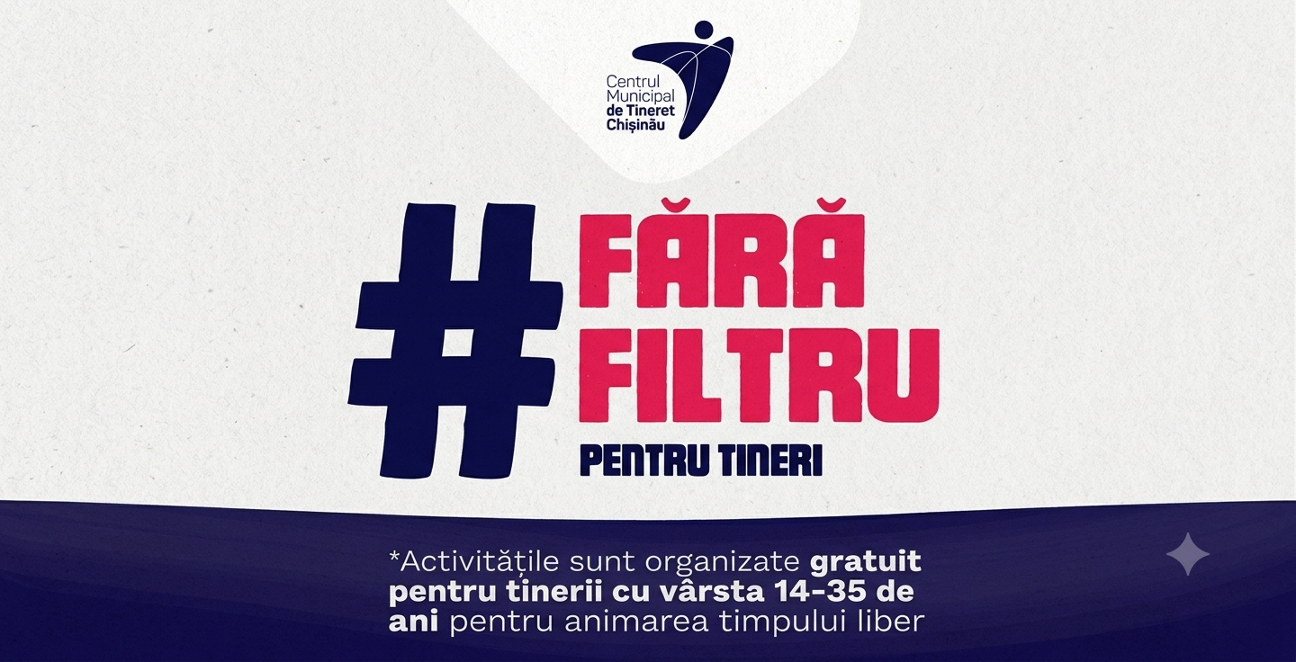 „Fără filtru”: un spațiu de discuții deschise pentru tineri despre subiecte importante din viața de zi cu zi