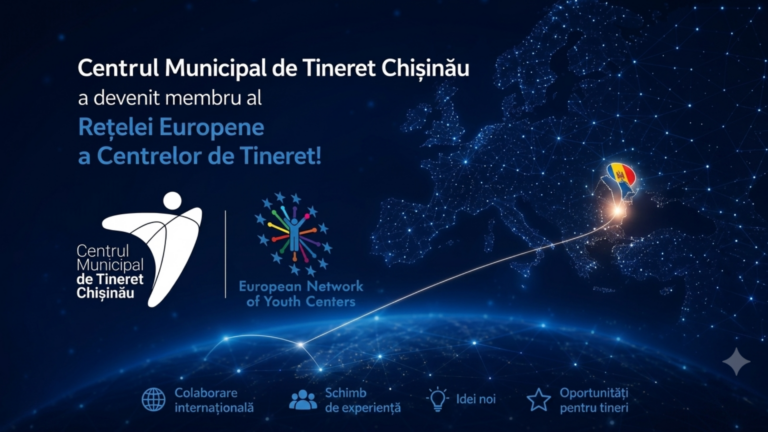 The Chișinău Municipal Youth Center has become a full member of the European Network of Youth Centers