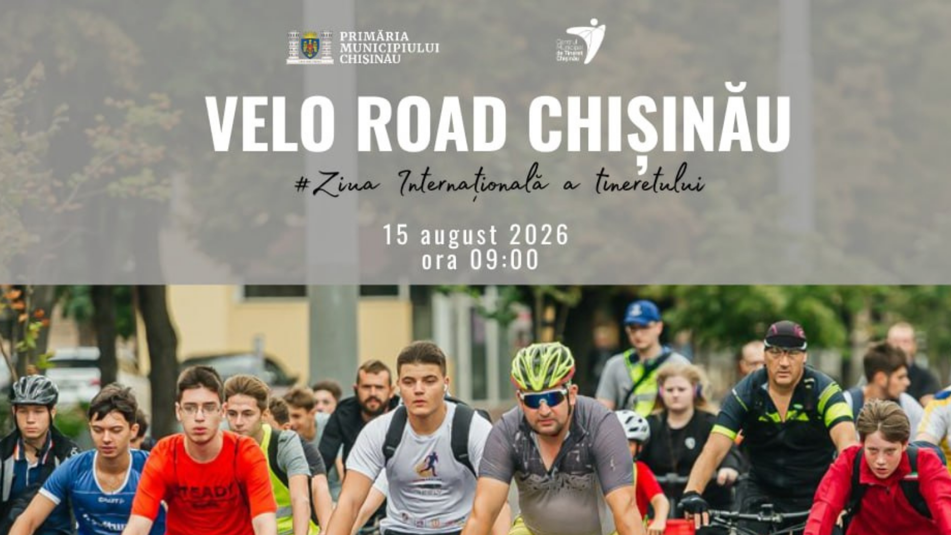 Chișinăul se vede mai bine de pe bicicletă! VeloRoad revine pe 15 august