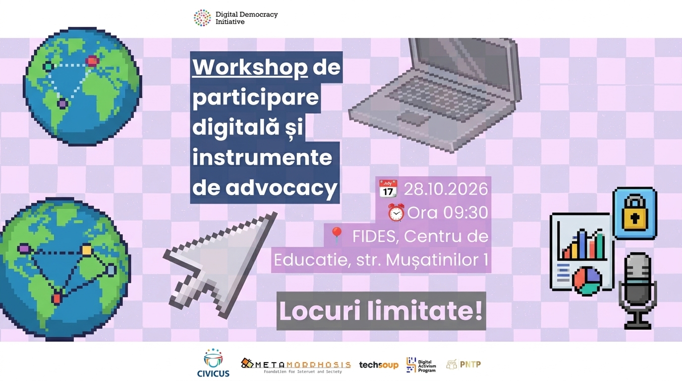 Fă-ți vocea auzită în mediul digital!